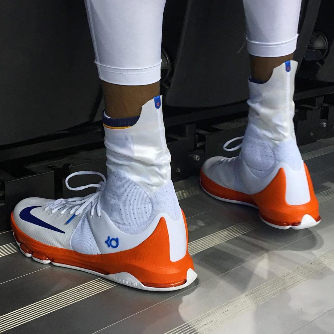 kd 8 elite on feet