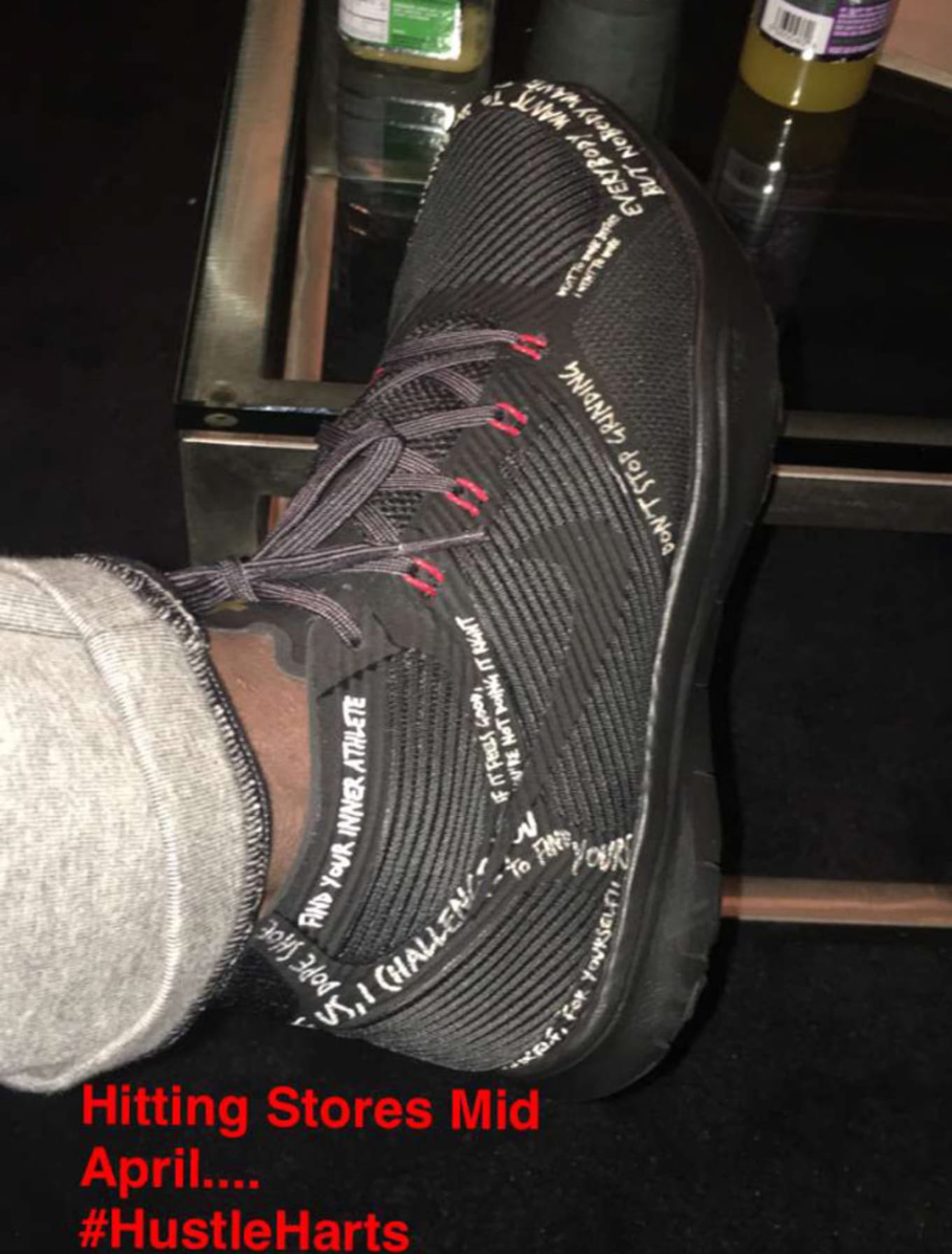 Kevin Hart Nike Shoe Collector