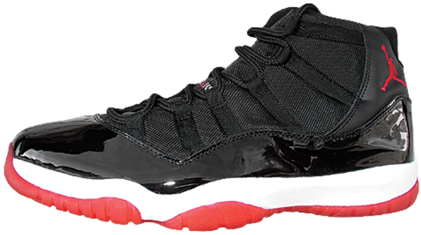 jordan 11 black n red