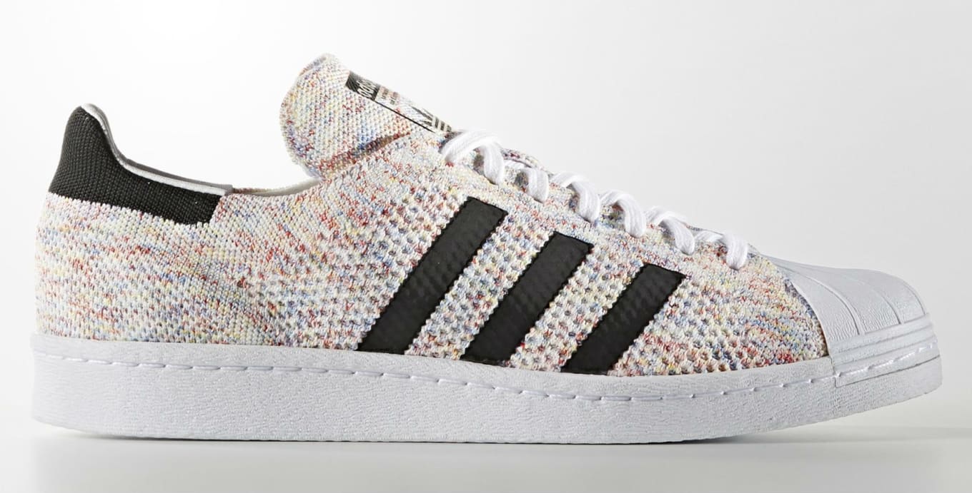 Adidas originals superstar primeknit womens purple clearance