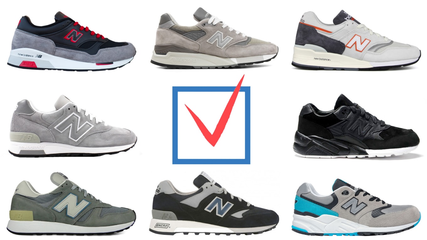 new balance shoes numbers