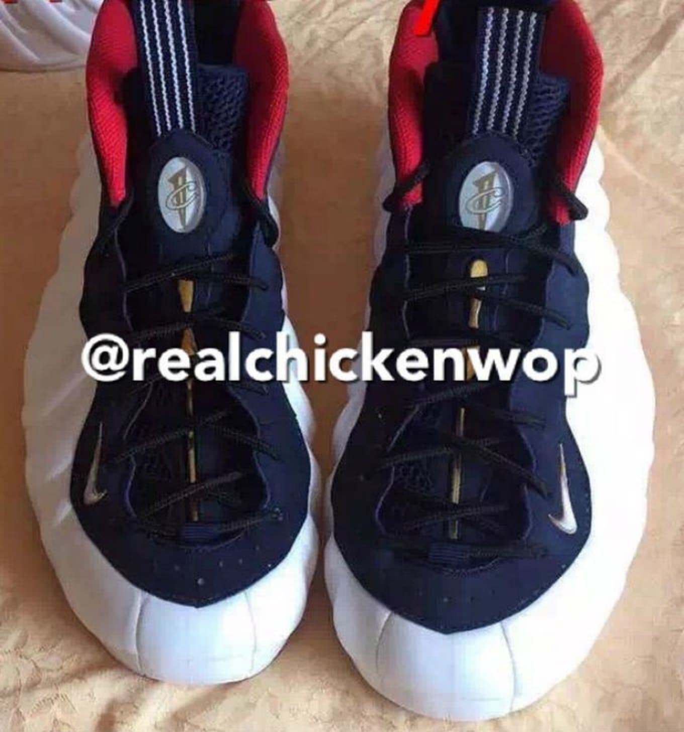 olympic foamposite footlocker