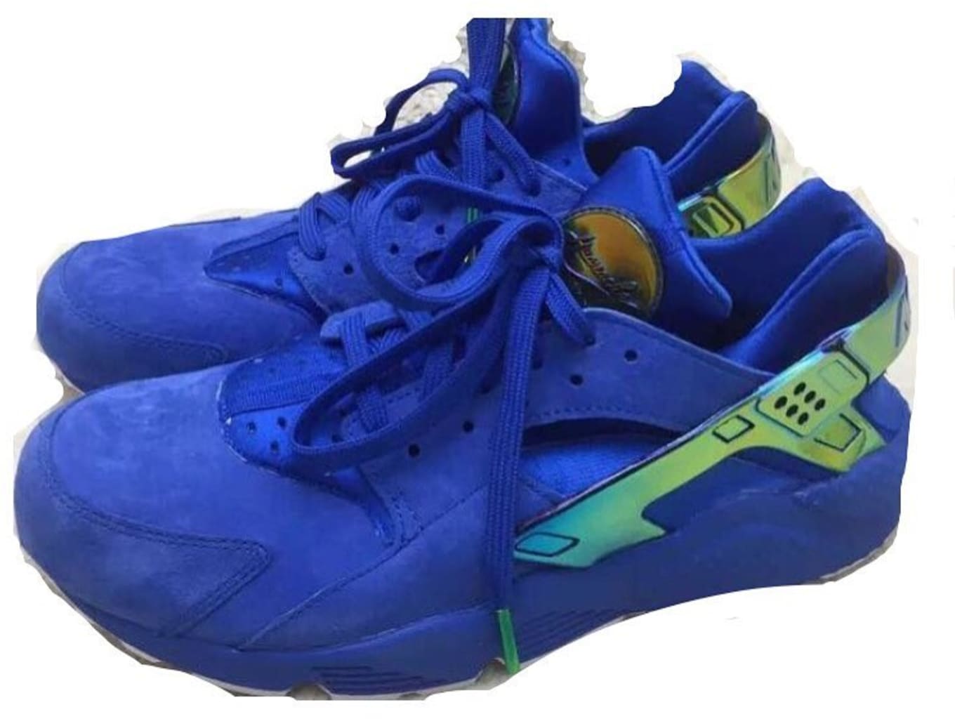 Huaraches blue and gold outlet