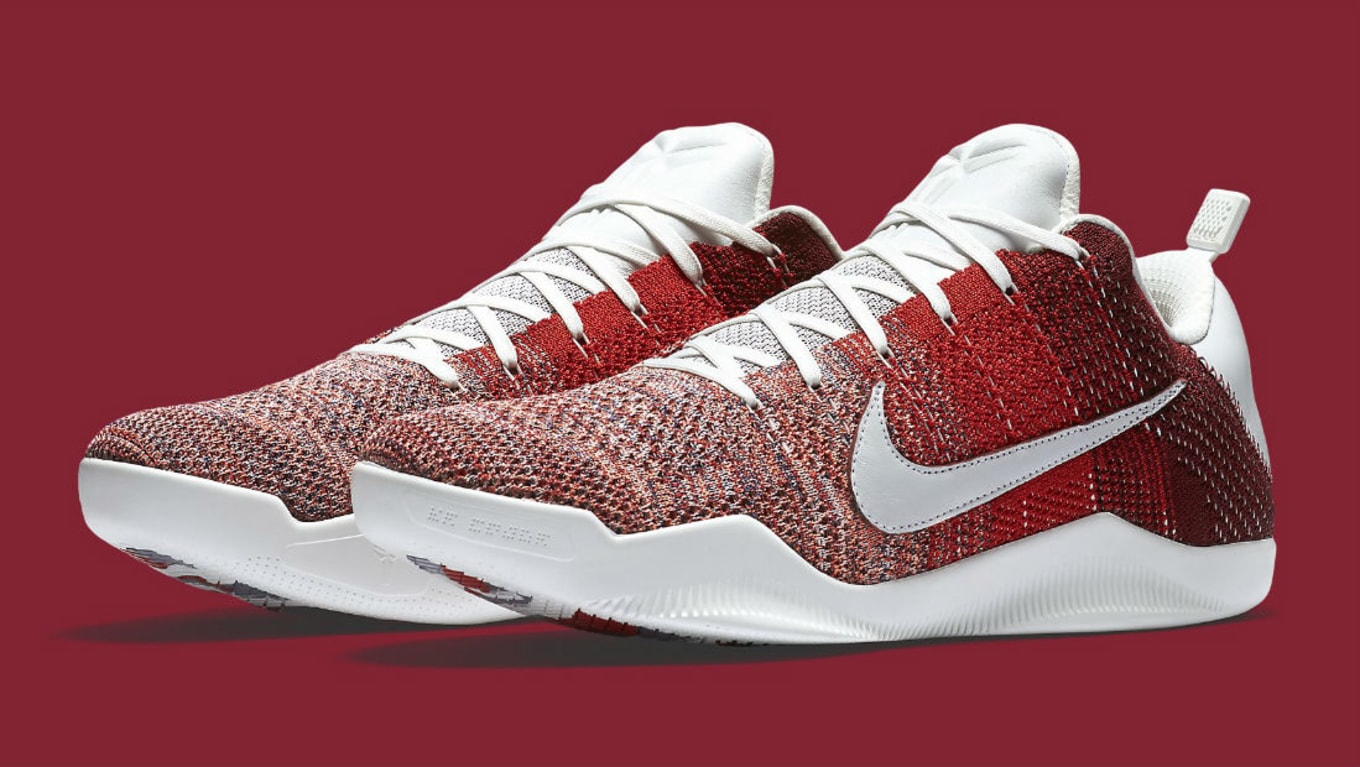 kobe shoes red and white