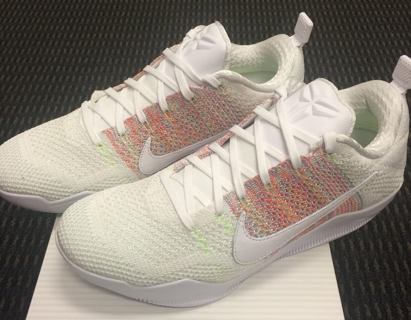 kobe shoes rainbow