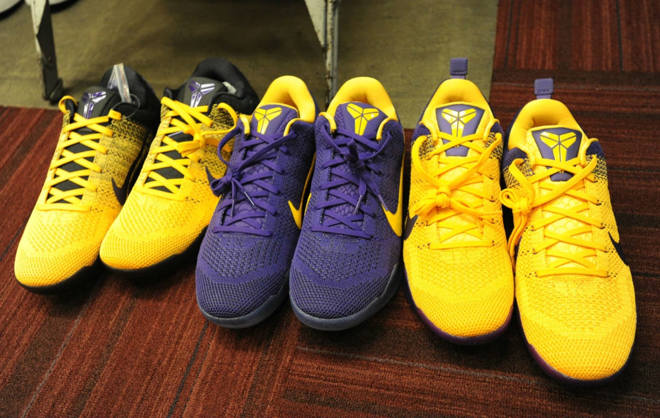 kobe 11 lakers colorway