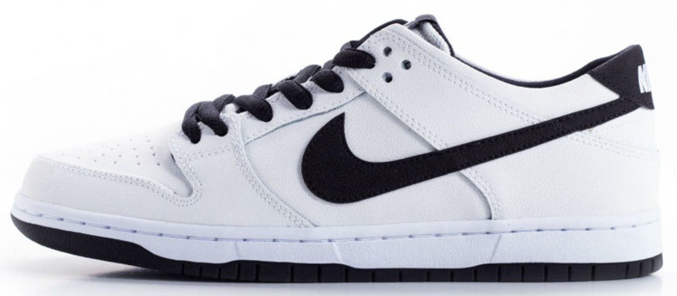 nike sb white and black