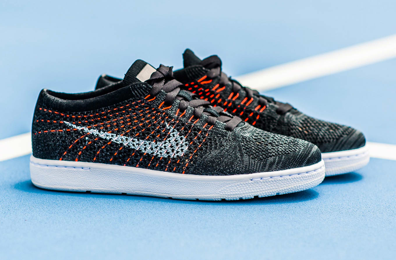 nike tennis classic ultra flyknit black