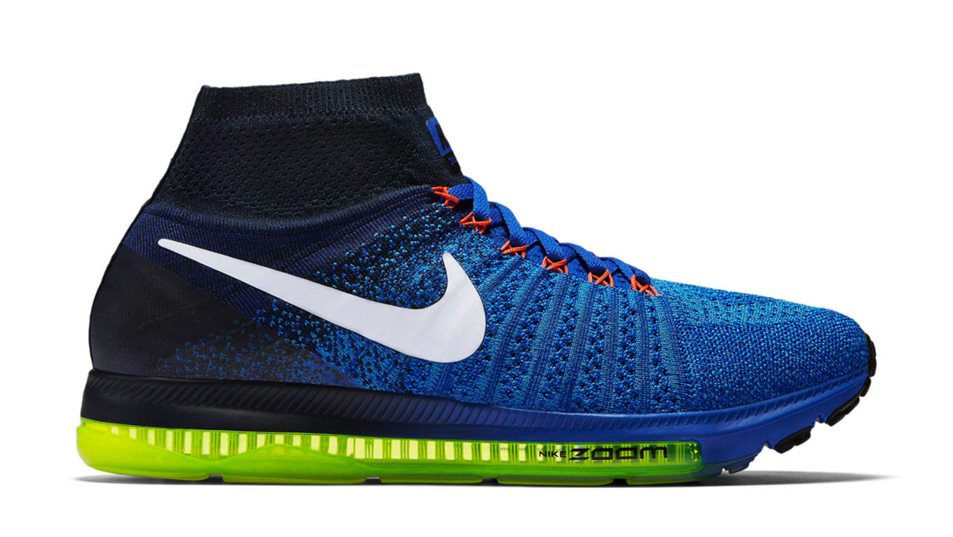 nike zoom all out flyknit blue