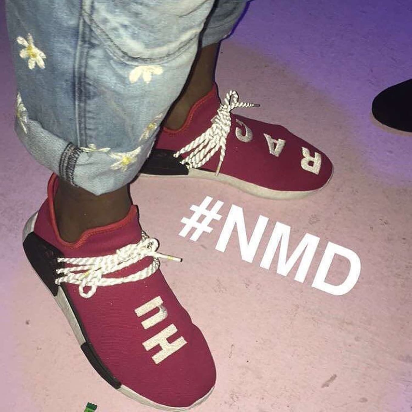 nmd boost red