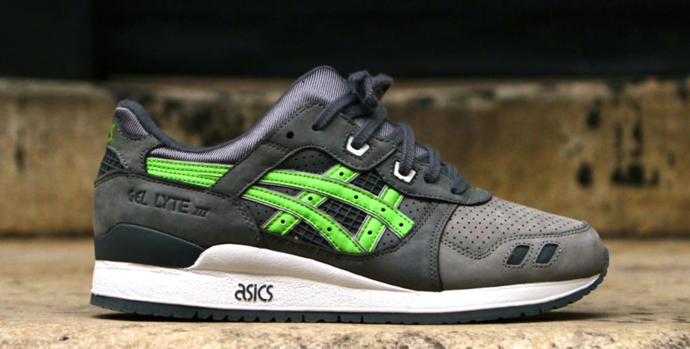 asics gel lyte 3 super green