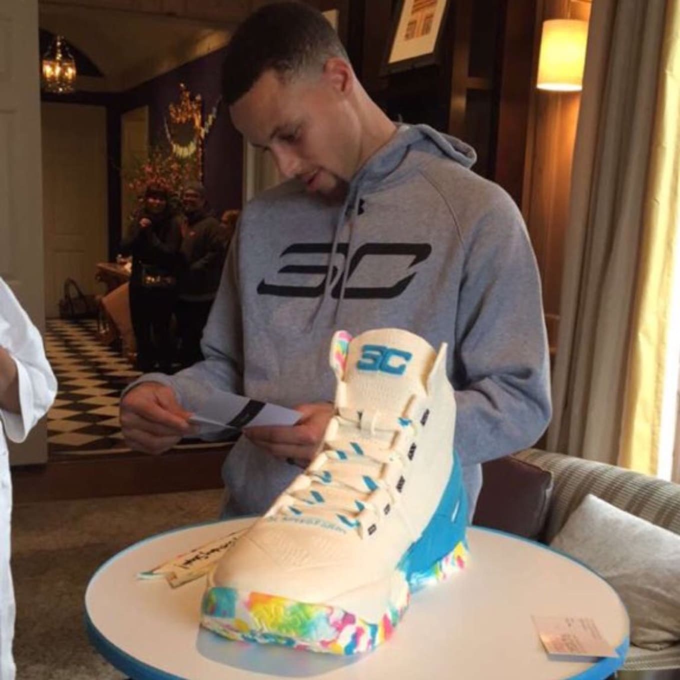 Steph Curry Sneaker Cake Sole Collector