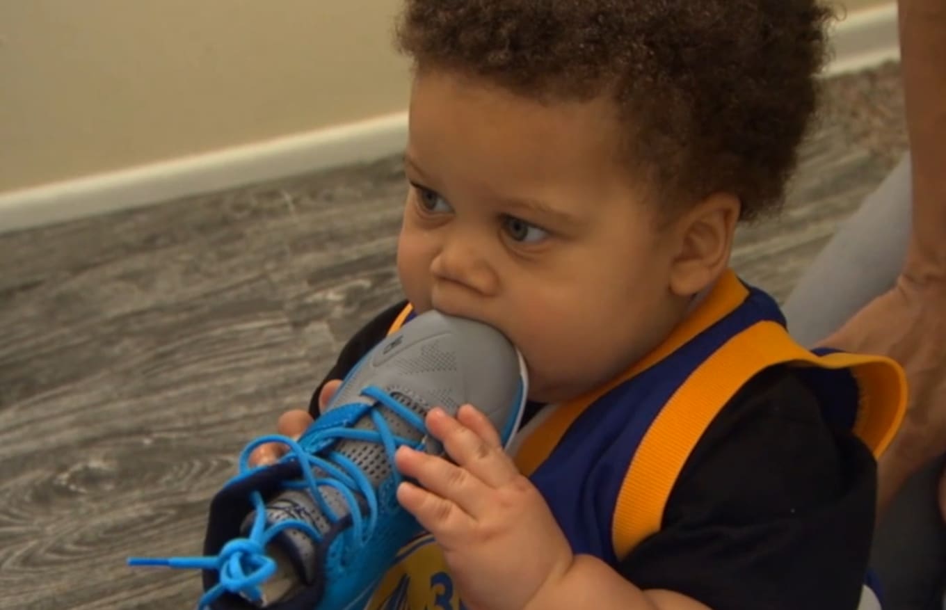 baby steph curry shoes