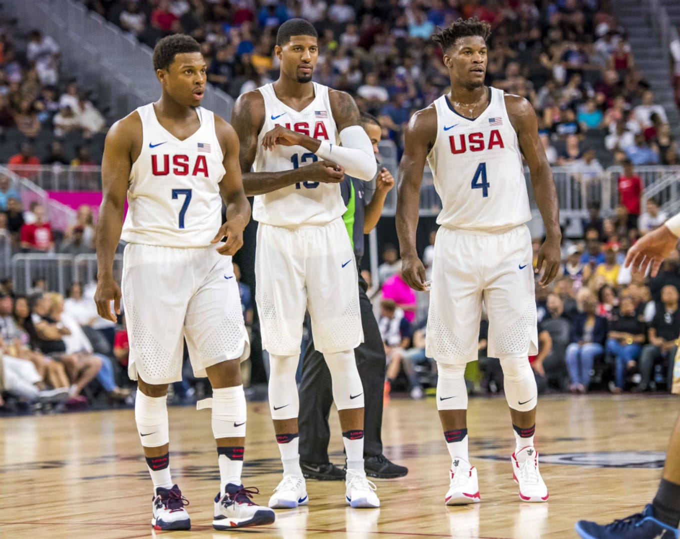 Solewatch Every Sneaker Worn By Team Usa In Last Night S Exhibition Sole Collector