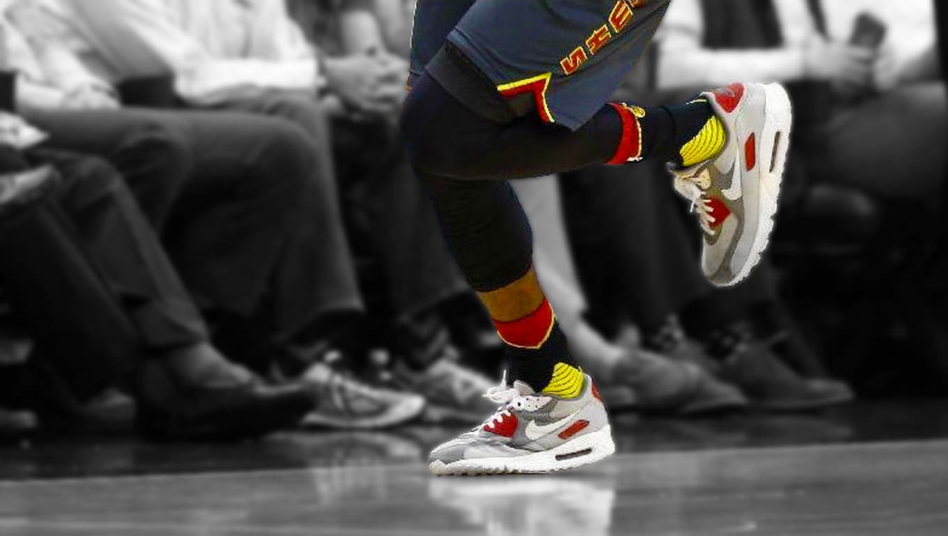 nba player wears air max 90