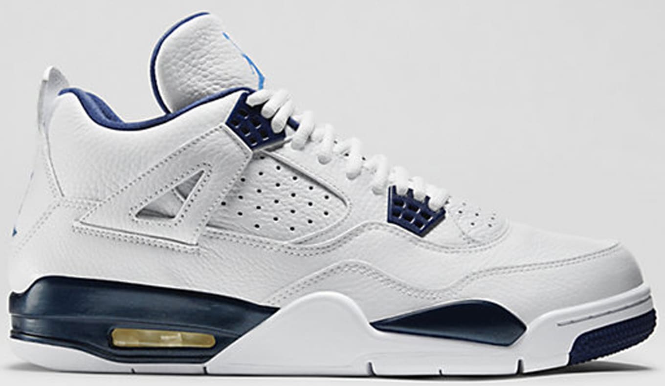 blue white and black jordan 4