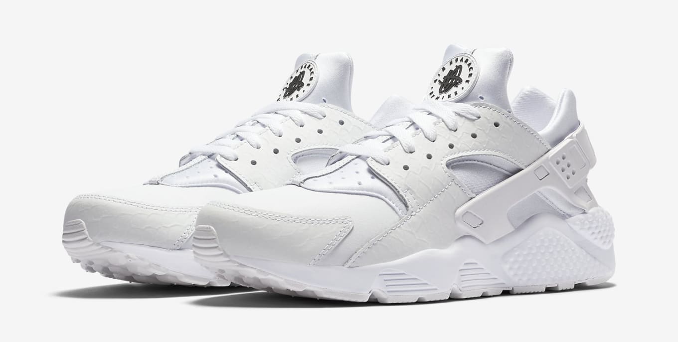 new huaraches all white