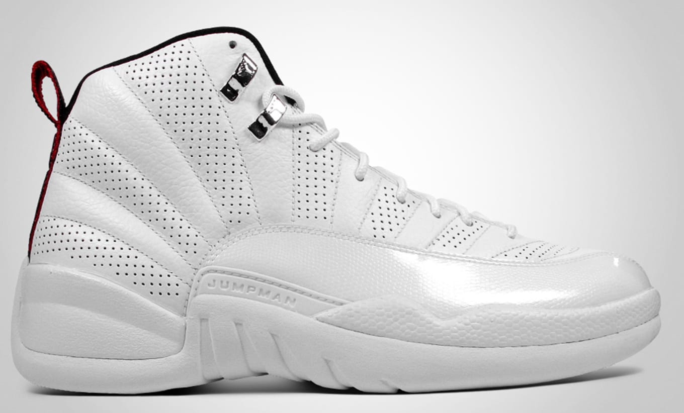 all white jordan 12 release date