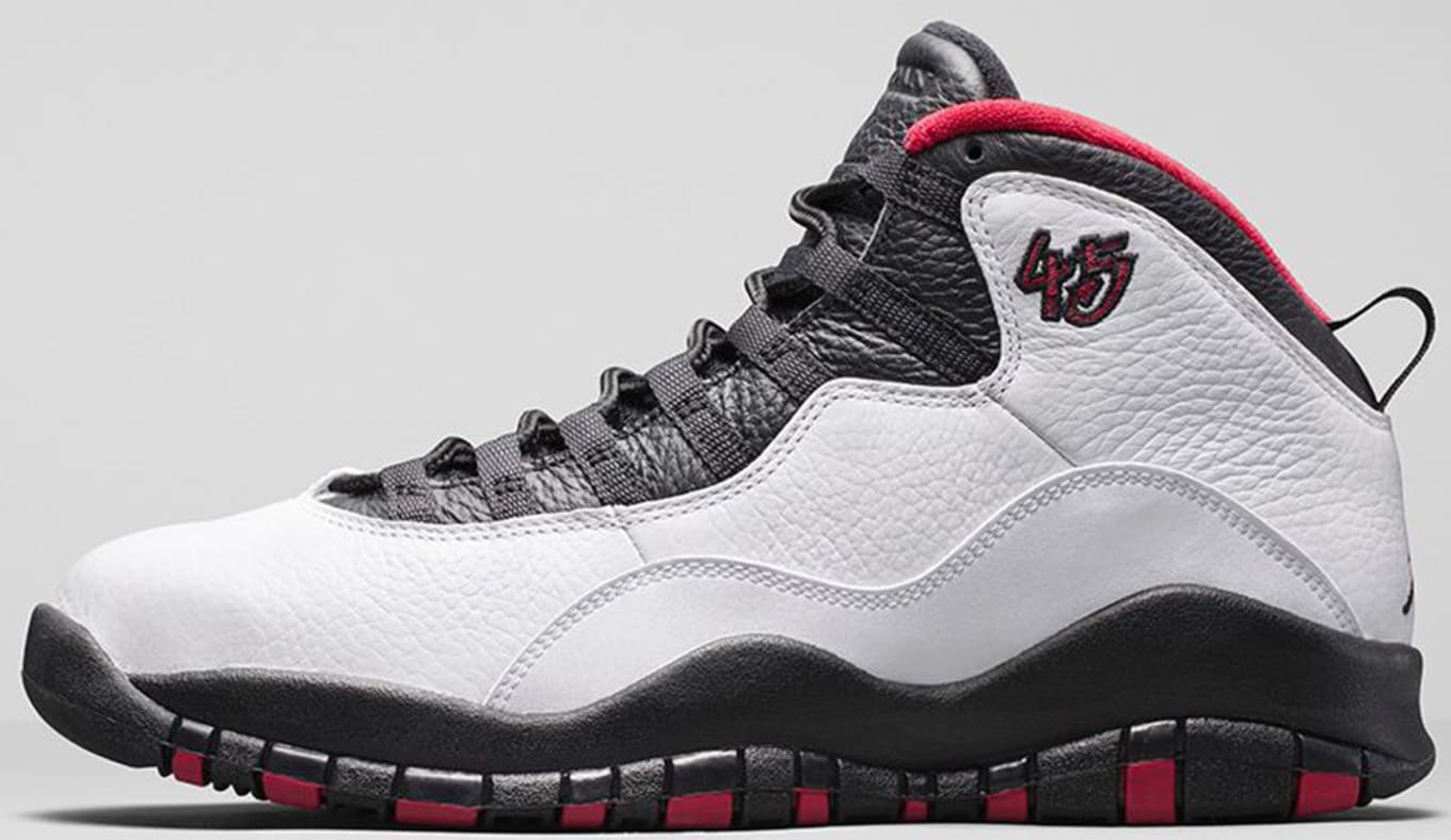 jordan 10 red black and grey