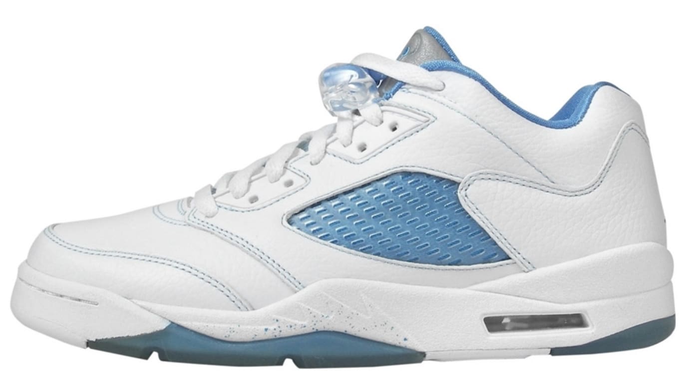 jordan 5 blue and white