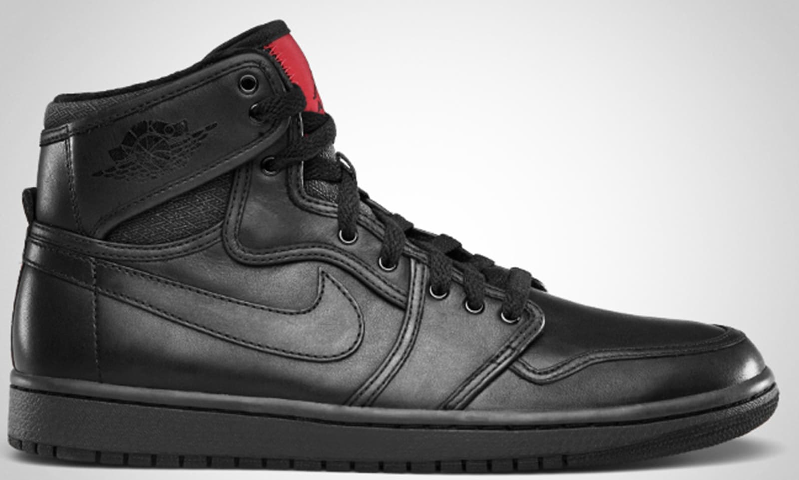 Air Jordan 1 Retro KO High Premium Black Anthracite Varsity Red