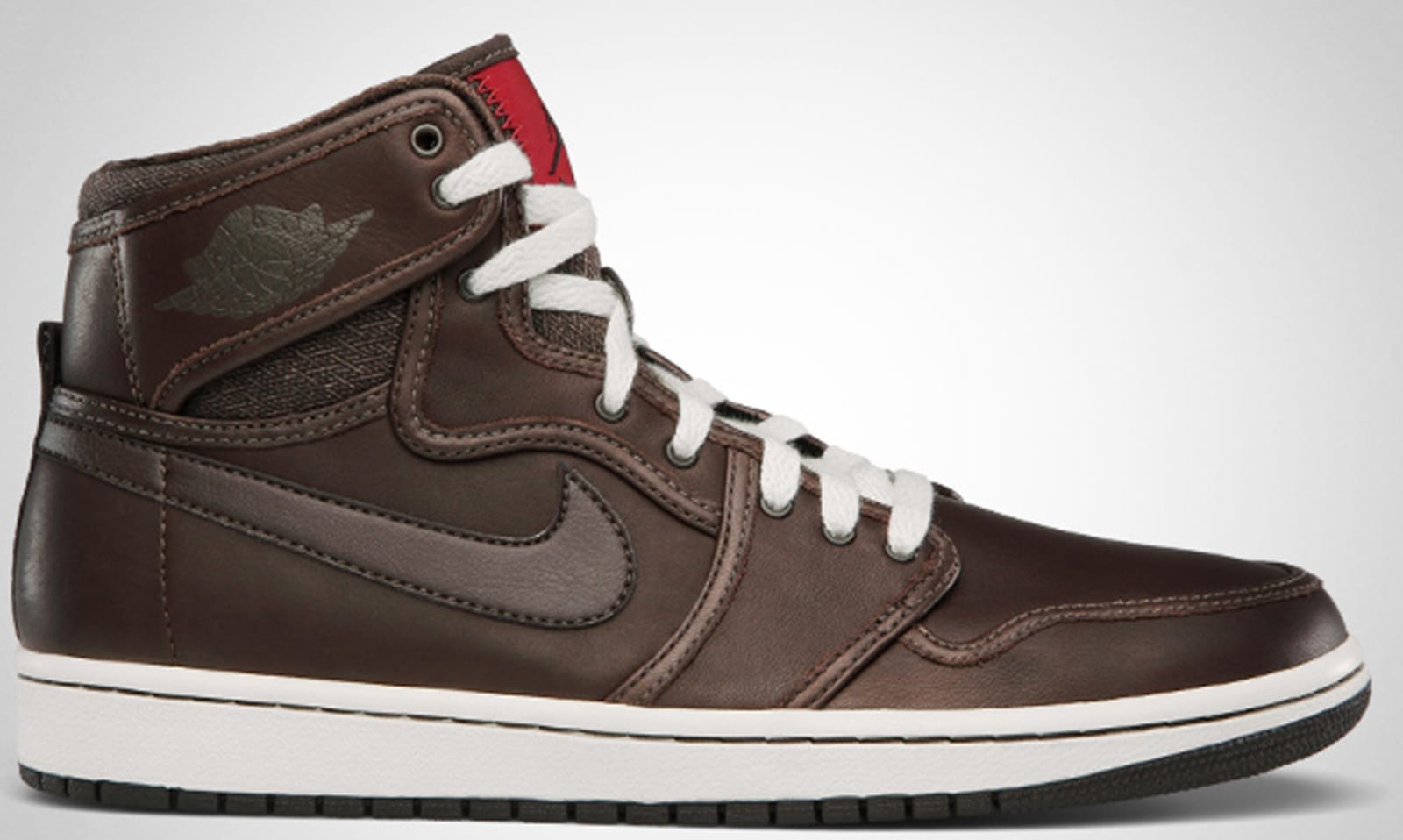 Air Jordan 1 Retro KO High Premium Dark Cinder Black Varsity Red
