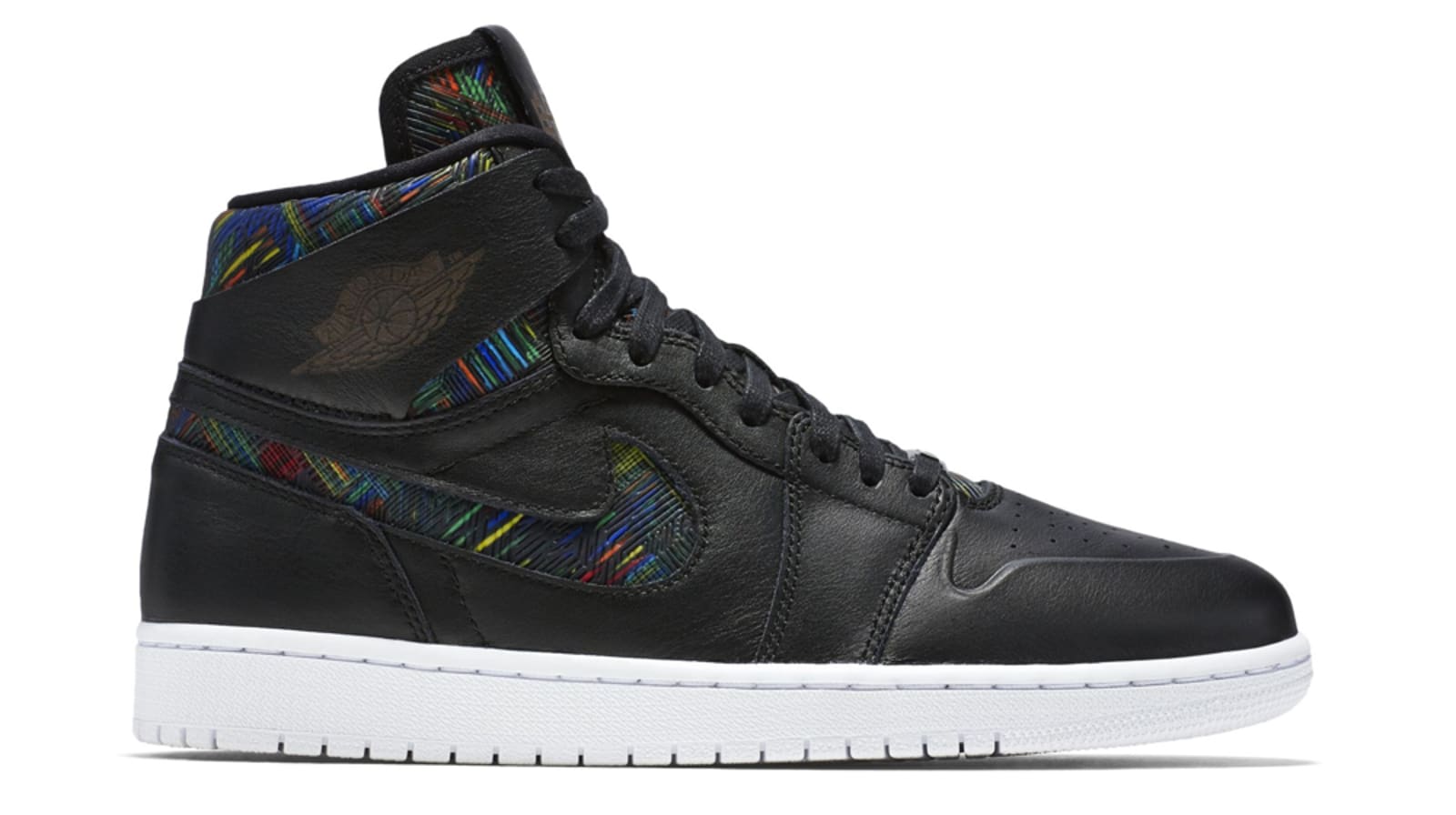 Air Jordan 1 Retro High Nouveau BHM Black White Black Voltage Green