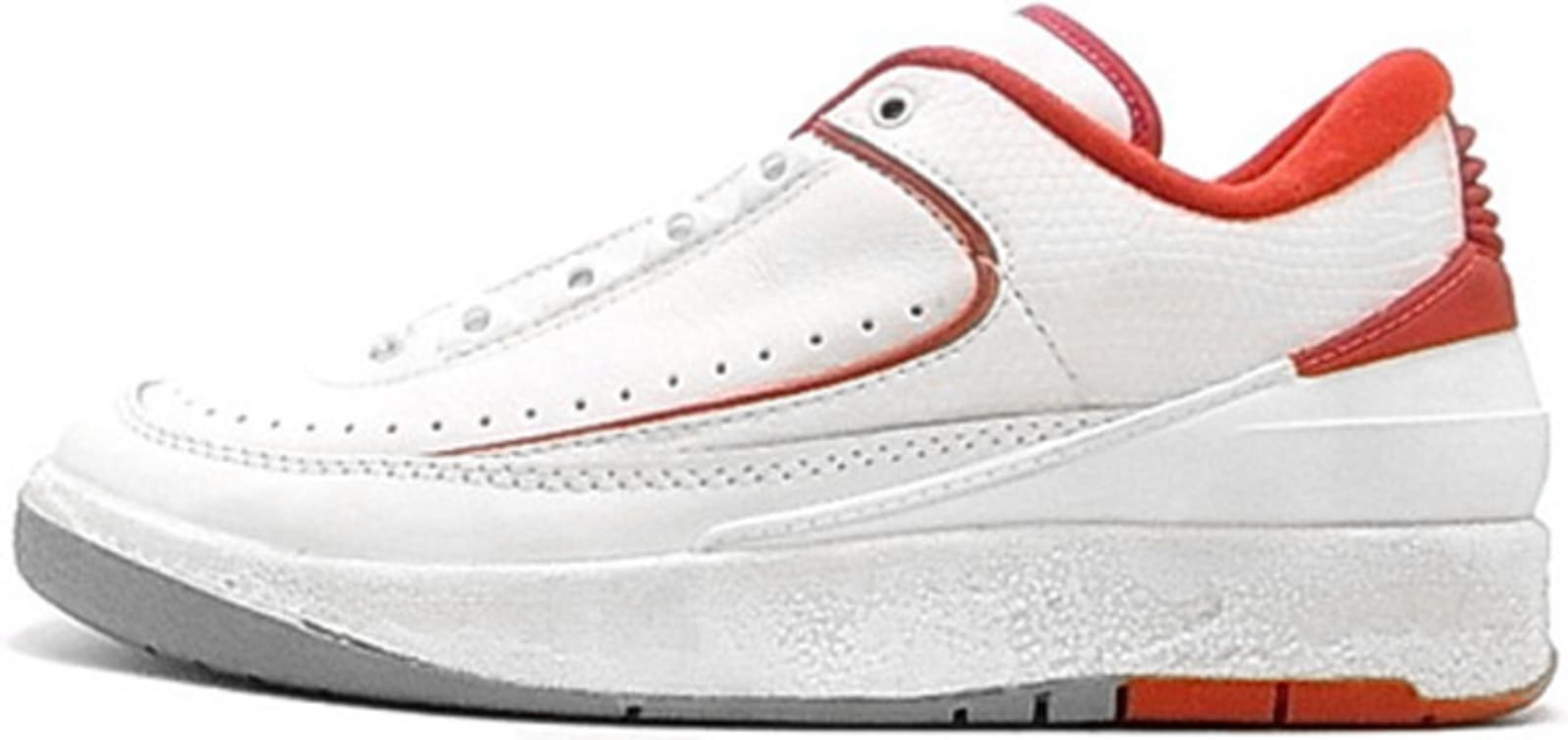 Air Jordan II Low OG White Red
