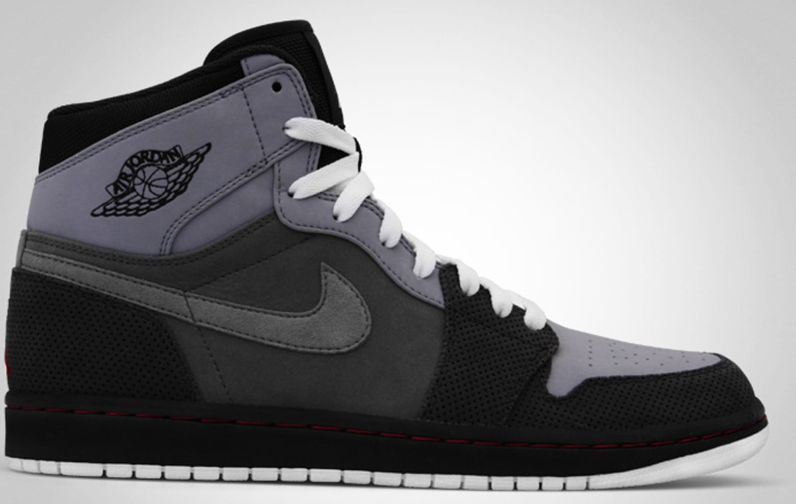 Air Jordan 1 High Retro Stealth Team Red Light Graphite Charcoal