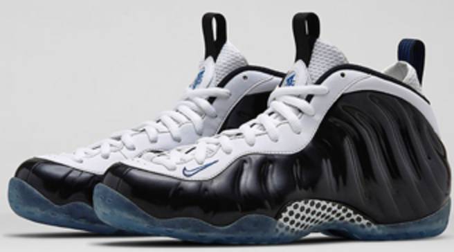 black white hyper royal foamposite