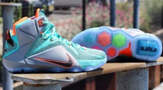 lebron 12 teal