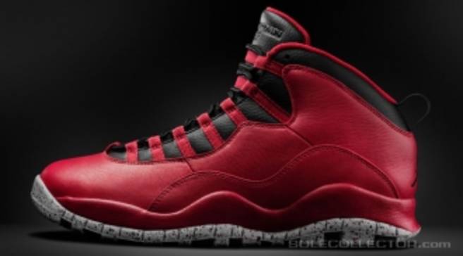 red and black jordan 10s