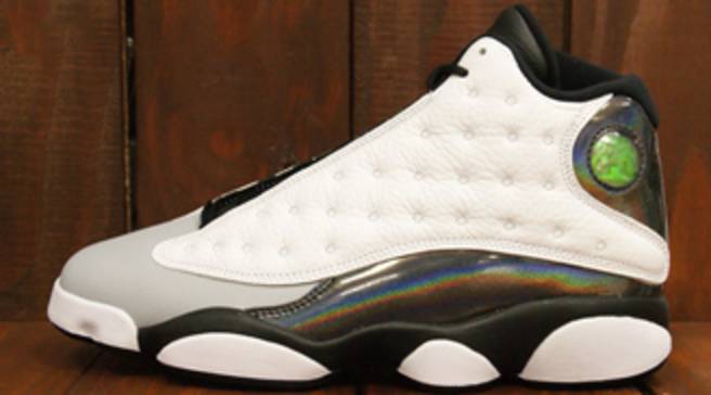 jordan 13 teal pink and white