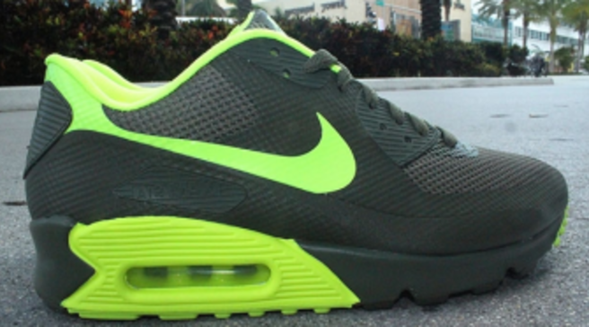 nike air max 90 hyperfuse neon yellow