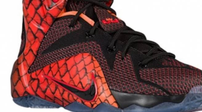 lebron 12s orange