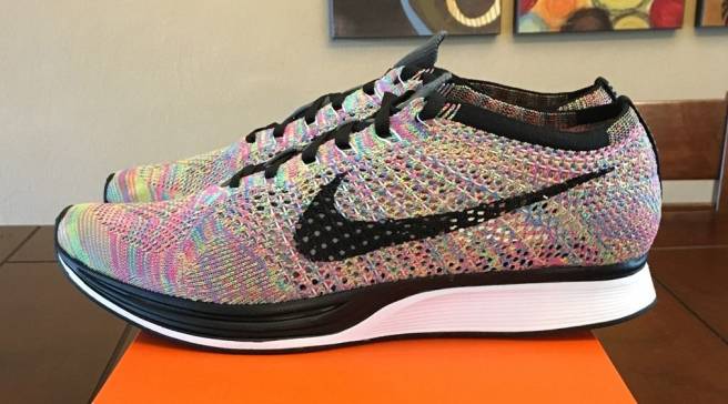multicolor flyknits