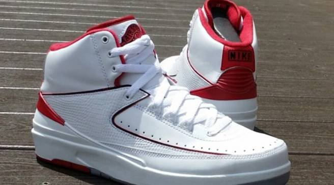 jordan 2s red and white