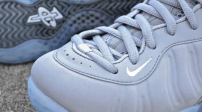 nike foamposite wolf grey