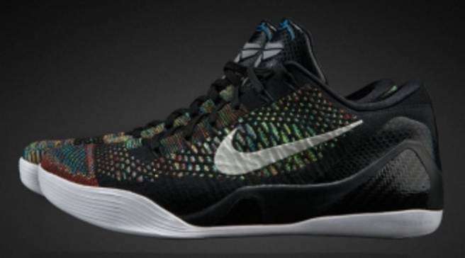 kobe 9 elite black and white