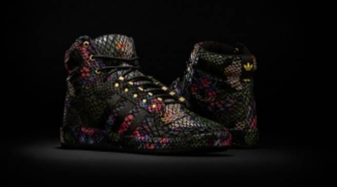 adidas floral high tops