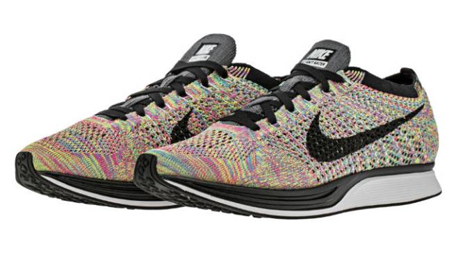 flyknit racer multicolor for sale