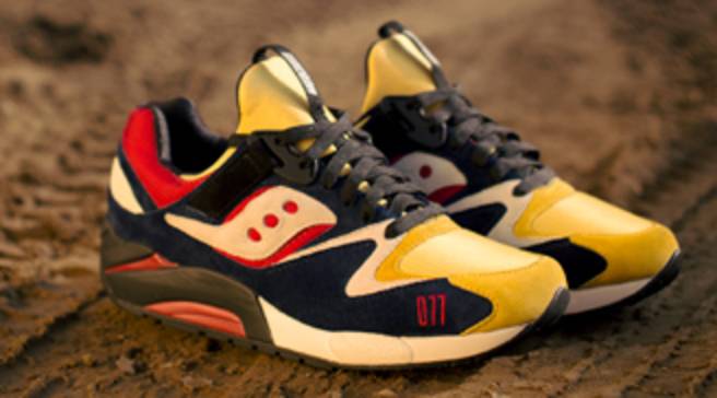 saucony grid 9000 red yellow