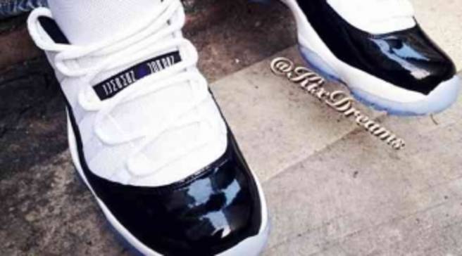 air jordan 11 retro white black dark concord