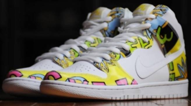 nike sb de la soul white