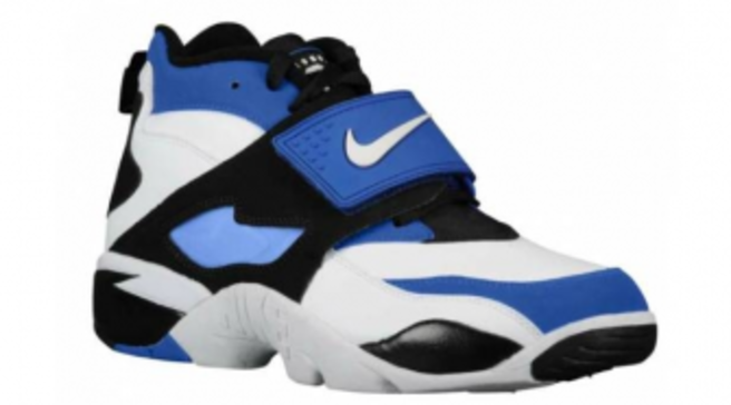 deion sanders shoes black and purple
