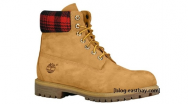 plaid timberland boots