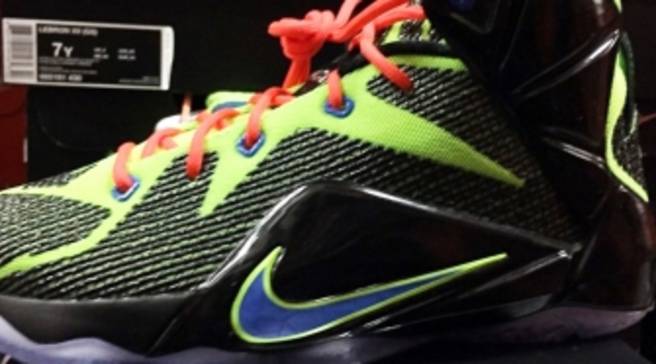 lebron 12 neon green