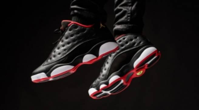 jordan 13 black university red university gold