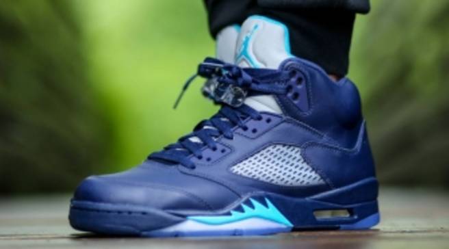 jordan 5 navy blue