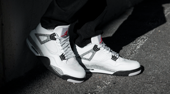 Air Jordan 4 Retro "White/Cement" | Jordan Release Sneaker Prices Collaborations